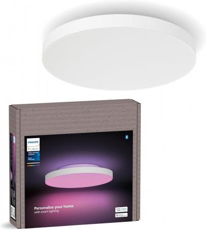 Philips Hue White Ambiance Panelleuchte Datura klein in Weiß