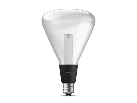 Philips Hue  Triangle – Smarte Lampe E27  - schimmert in einem brillanten Farblicht