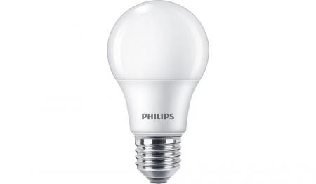 2er Set E27  PHILIPS LED Lampen 7W wie 60W warmweißes Licht 2700K mattiert & blendfrei
