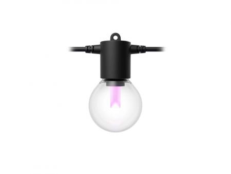 Philips  Hue Festavia Globe Outdoor Lichterkette, 7 m , Basis-Set