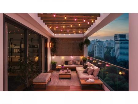 Philips  Hue Festavia Globe Lichterkette für den Außenbereich, 21 m, IP65