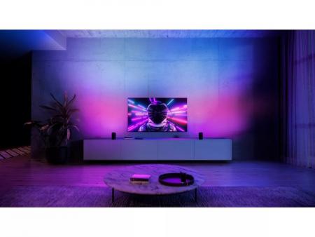 2er Set Philips Hue Play Wallwasher Tischleuchte RGB in Schwarz