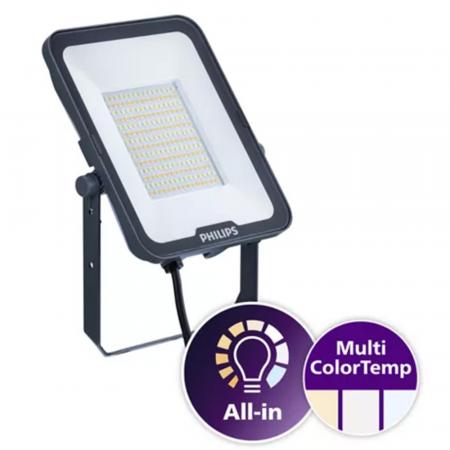 Philips LED-Scheinwerfer BVP167 70W IP65 umschaltbare Farbtemperatur warm- bis kaltweiß