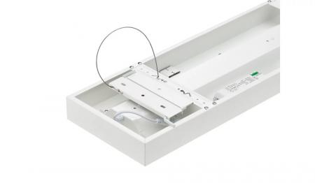 Philips CoreLine surface mounted gen 4, All-in, SM136V G4 36_45_60S/840 PSD W20L120 OC - 38.5 W, 23 W, 200x1200mm, 3600 lm, 4500 lm, 6000 lm, 4000 K, DALI, UGR19