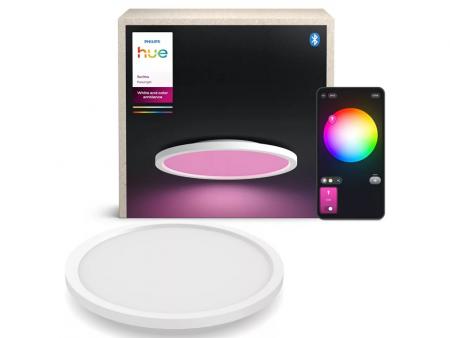 Philips Hue Surimu White an Color ambiance runde Panelleuchte weiß - RGBW multicolor