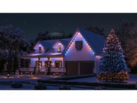 Philips Hue Festavia Lichterkette 9m Erweiterung 16 Lichtpunkte, weiß für außen RGB IP65