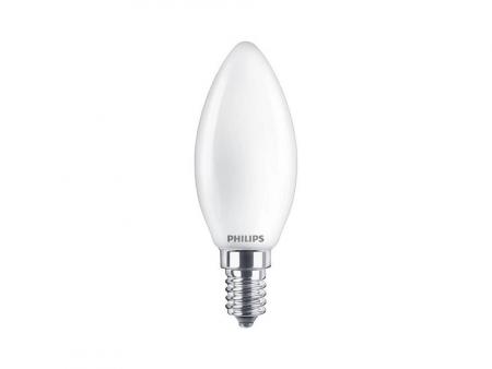 3er Set Philips LED Kerzenlampe B35 E14 4W 470lm 2700K Frosted – wie 40 Watt