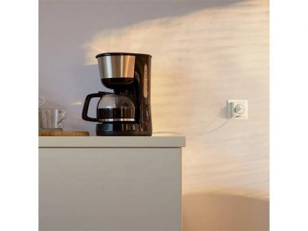 PHILIPS WiZ Smart Plug Matter Typ F 10A 2300W WLAN Bluetooth WiZ Energieverbrauchsmessung