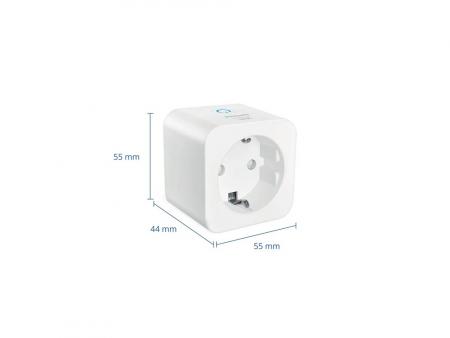 PHILIPS WiZ Smart Plug Matter Typ F 10A 2300W WLAN Bluetooth WiZ Energieverbrauchsmessung