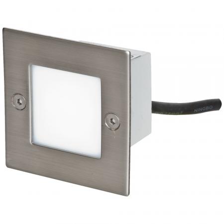 EVN LED Wandeinbauleuchte zur Treppenbeleuchtung EDS IP54 0.8W 6000K kaltweißes Licht