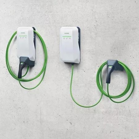 KEBA KeContact P40 Smart MessEV 11 kW, 3-phasig, Typ 2 Steckdose, Weiß, Hersteller-Art.-Nr. 144025