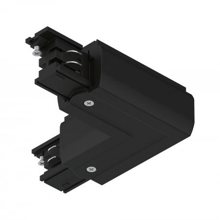 Paulmann 91375 ProRail3 L-Verbinder Erde innen Schwarz Metall Kunststoff 3-Phasen
