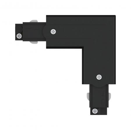 Paulmann 91375 ProRail3 L-Verbinder Erde innen Schwarz Metall Kunststoff 3-Phasen