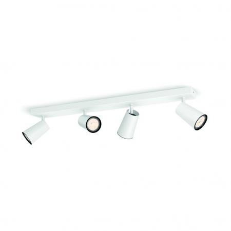 Philips myLiving Paisley Deckentrahler Weiß 4-flammig