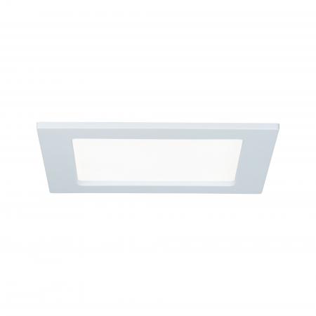 Quality LED Einbauleuchte Panel eckig 4000K 16,5x16,5cm Weiß Paulmann 92065