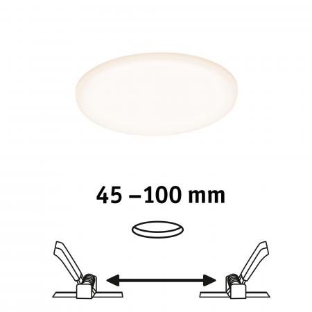 Paulmann 92388 EB Panel Veluna VariFit IP44 8,5W 3000K 125mm Kunststoff