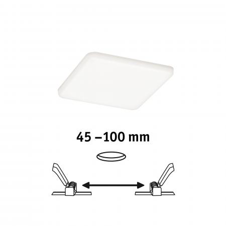 Paulmann 92397 EB Panel Veluna VariFit IP44 8,5W 4000K 125x125mm Kunststoff