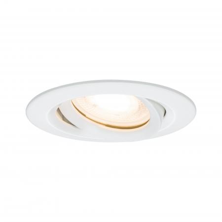 Paulmann 92898 Einbauleuchte Set Nova Plus IP65 schwenkbar LED 3x 7W GU10 Weiß