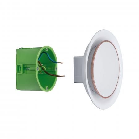 Paulmann 92926 Wand Einbauleuchte Set Neordic 1x2.5W 2700K Weiß