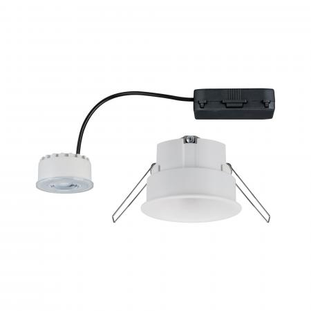 Paulmann 93416 Einbauleuchte Set Cymbal Coin starr dim blendfrei LED 6.8W/530lm 2700K Weiß