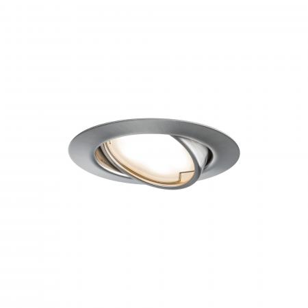 Paulmann 93421 Einbauleuchte Base Coin LED schwenkbar 3x5W Eisen geb/Metall