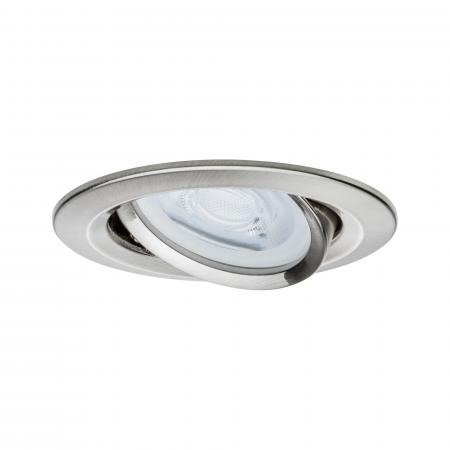 3-Set schwenkbare LED Einbauleuchten Nova warmweißes Licht aus Eisen Paulmann 93429