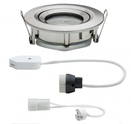 Paulmann 93662 Einbauleuchte Set Nova Plus IP65 schwb max 1x35W Eisen geb