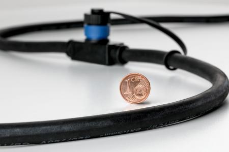 Paulmann 93931 Outdoor Plug & Shine Kabel IP68 15m mit 7 Anschlußbuchsen