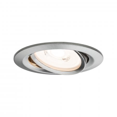 Paulmann 93944 Premium Einbauleuchte Set Reflector Coin rd schwb. dimmbar LED 3x6.8W Eisen