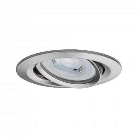 Paulmann 93944 Premium Einbauleuchte Set Reflector Coin rd schwb. dimmbar LED 3x6.8W Eisen