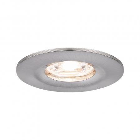 Paulmann 94300 EBL Nova mini Coin rund starr IP44 LED 1x4W 310lm Eisen geb/Alu