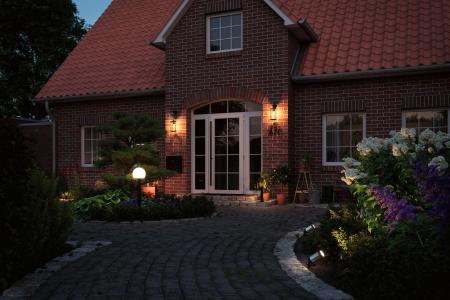 Paulmann 94322 Outdoor Plug+Shine Poller Classic IP44 Wegeleuchte 3000K 24V Anthazit