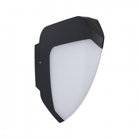 Paulmann 94517 Hauswandleuchte Ikosea mit Sensor IP44 Anthrazit 8W