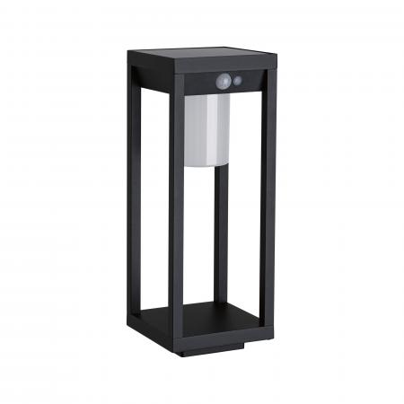 Paulmann 94573 Solar Pollerleuchte Marisol IP44 mit Bewegungsmelder