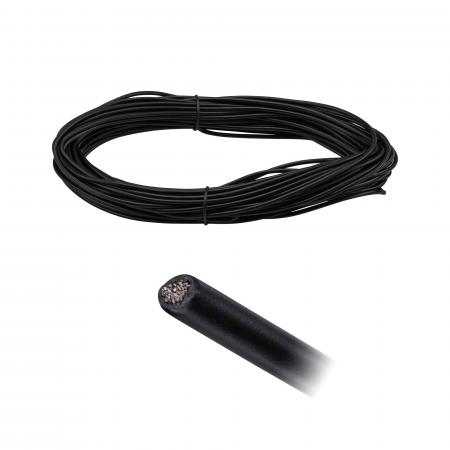Paulmann 94593 Seilsystem Corduo Spannseil 20m Schwarz 2,5qmm isoliert