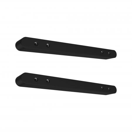 Paulmann 94605 2er-Set CorDuo Seilsystem Montageset Halterung Schwarz matt