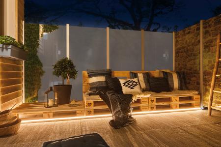 Paulmann 94680 Plug & Shine LED Stripe Smooth Einzelstripe wasserdicht warmweiß 26W Weiß