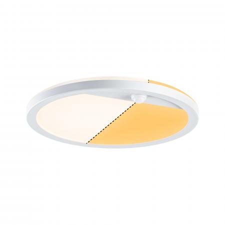 Paulmann 94706 LED Außenpanel Lamina Backlight Bewegungsmelder IP44 rund Tunable 14W Weiß