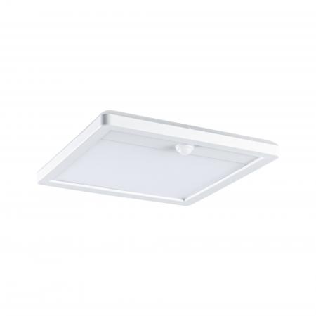 Paulmann 94707 LED Außenpanel Lamina Backlight Bewegungsmelder insektenfreundlich Spritzwasser geschützt eckig 250x47mm Tunable Warm 14W Weiß Kunststoff
