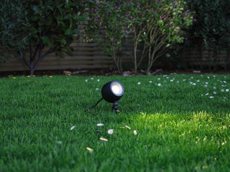 Paulmann 94775 Plug & Shine LED Gartenstrahler Kikolo IP65 3000K 7,2W Anthrazit