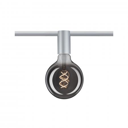 Paulmann 94973 URail Ceiling Socket max1x20W E27 Chrom matt 230V Metall