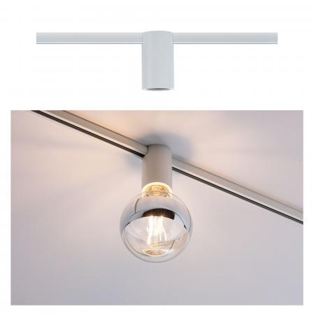 Paulmann 94974 URail Ceiling Socket max1x20W E27 Weiß 230V Metall