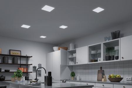 Paulmann 95379 EB Panel Veluna VariFit IP44 14W 3 Step CCT 185x185mm Kst