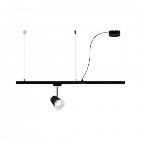 Paulmann 95418 Urail Einspeise Kabel Schwarz max. 1000W 2000mm 230V