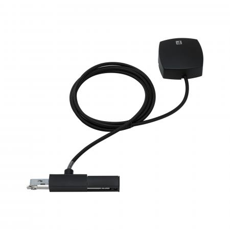 Paulmann 95418 Urail Einspeise Kabel Schwarz max. 1000W 2000mm 230V