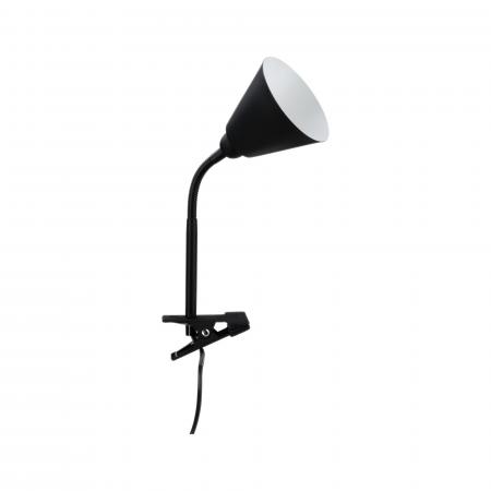 Paulmann 95430 AS Klemml Vitis E14 schwarz Flexarm Schnurschalter Kabell 1,50m - Assistance-Leuchte