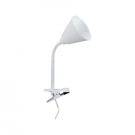Paulmann 95431 AS Klemml Vitis E14 weiß Flexarm Schnurschalter Kabell 1,50m - Assistance-Leuchte