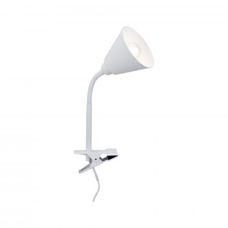 Paulmann 95431 AS Klemml Vitis E14 weiß Flexarm Schnurschalter Kabell 1,50m - Assistance-Leuchte