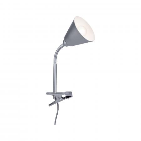 Paulmann 95432 AS Klemml Vitis E14 grau Flexarm Schnurschalter Kabell 1,50m - Assistance-Leuchte
