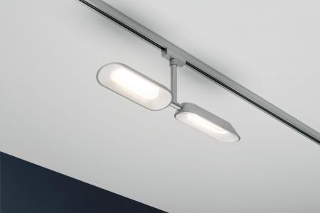 Paulmann 95469 URail Systems Spot Dipper 2x8W Chrom/Weiß dimmbar